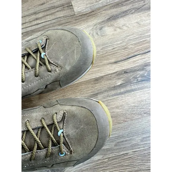 GARMONT MIGUASHA GTX Low Nubuck GTX Travel Hiking Shoes Beige/Lt blue Wo…