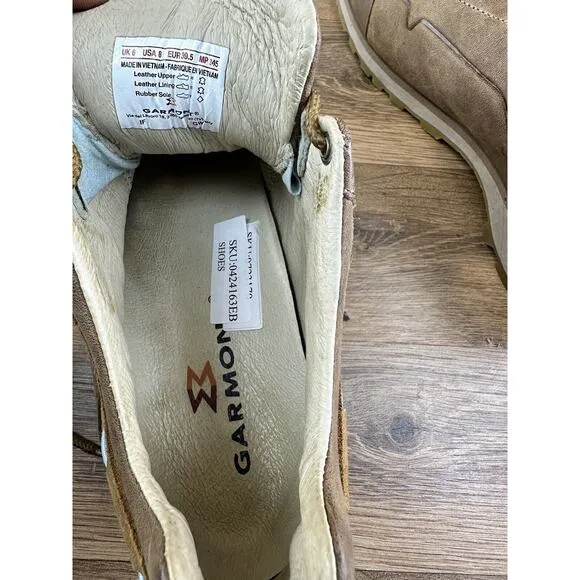 GARMONT MIGUASHA GTX Low Nubuck GTX Travel Hiking Shoes Beige/Lt blue Wo…