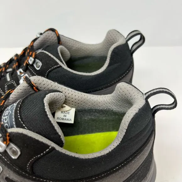 Garsport Hiking Shoes Men's Size 12 EU 44 Black and Gray Fast Hike Low Tex