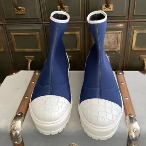 George J Love Italian Stretch Ankle Boots
