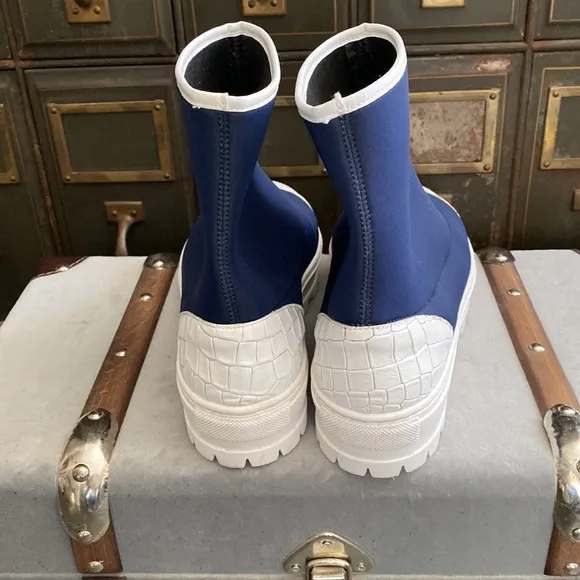 George J Love Italian Stretch Ankle Boots