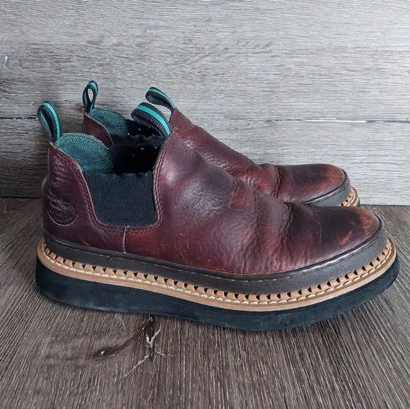 Georgia Giant Wedge Romeo Work Shoe 8.5M