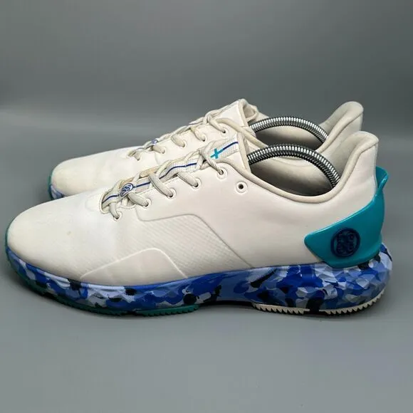 G/FORE MG4  Camo Accent Men's 11.5 Snow Waterproof Golf Shoes Lace-Up Low Top