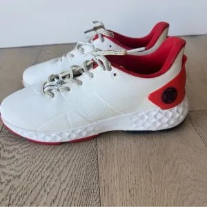 G/FORE Womens Contrast Accent MG4  Golf Shoes - Poppy Size 10.5