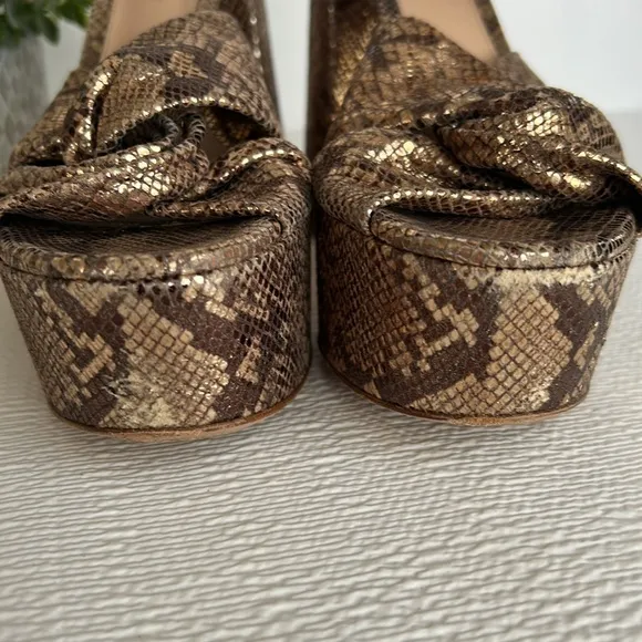 GIANVITO ROSSIZandra - Suede sandals with python print