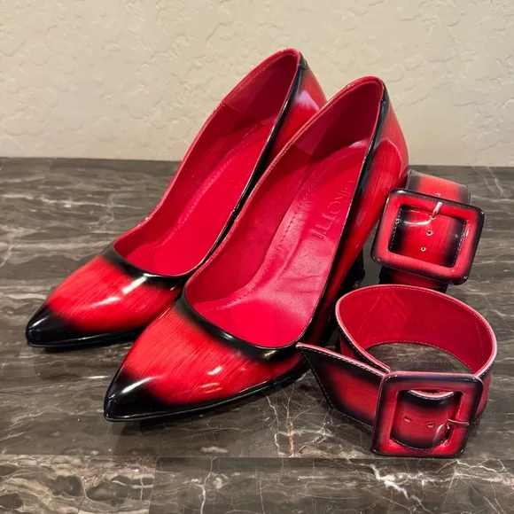 Girotti Handmade Patent Leather Heels