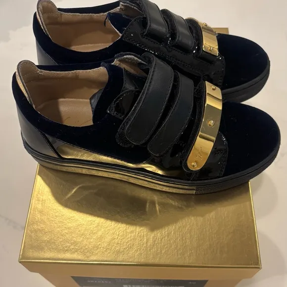 Giuseppe Zanotti Kids Dress Shoes - Navy