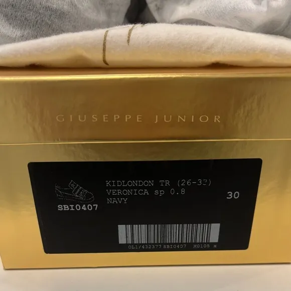 Giuseppe Zanotti Kids Dress Shoes - Navy