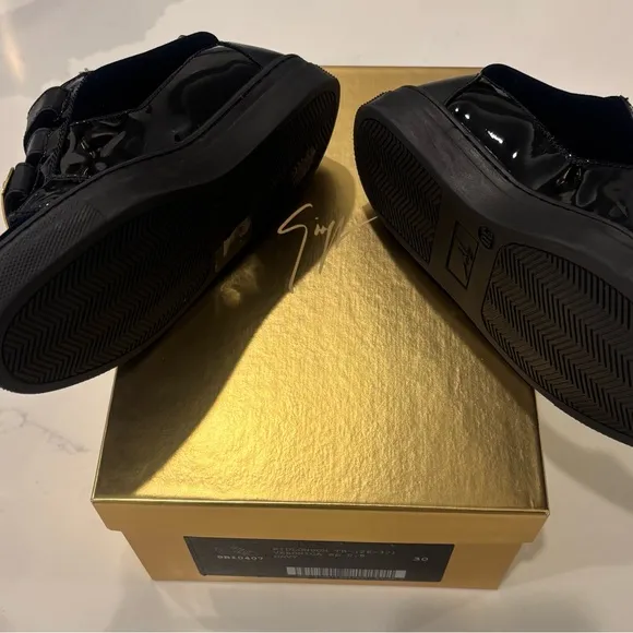 Giuseppe Zanotti Kids Dress Shoes - Navy