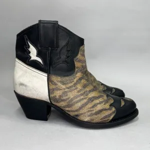 Golden Goose Women's Size 7 Leather Western Ankle Boots