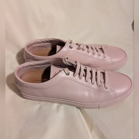 GOOD MAN BRAND Pink Italian Leather Sneakers Men's 12