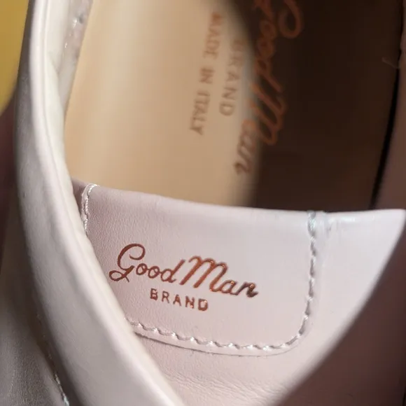 GOOD MAN BRAND Pink Italian Leather Sneakers Men's 12