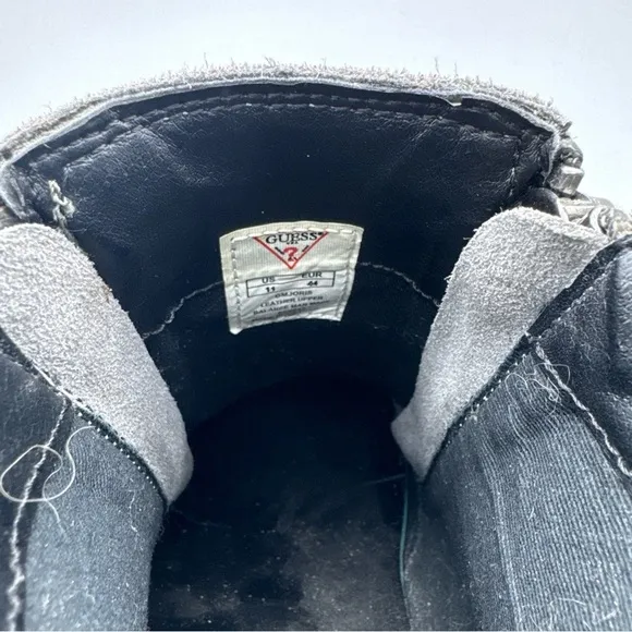 Guess Dark Grey Chukka Boots