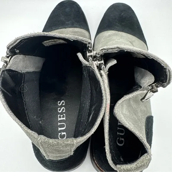 Guess Dark Grey Chukka Boots