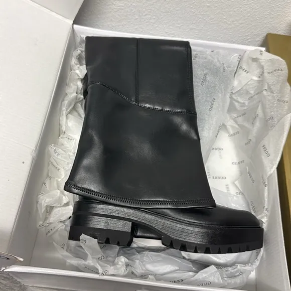 Guess Women's Frazer Stretch Over The Knee Boots