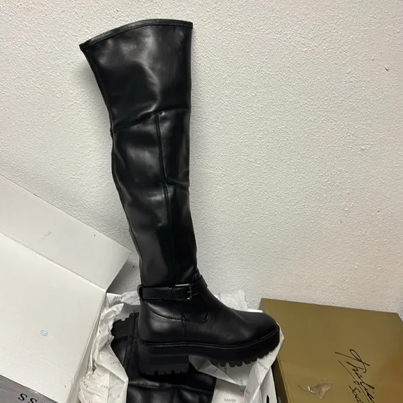 Guess Women's Frazer Stretch Over The Knee Boots