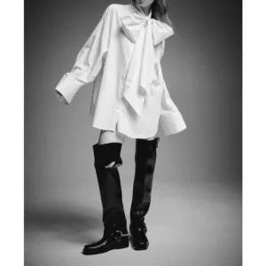 H&amp;M Over the knee biker boots LIMITED EDITION BOOTS ARCHIVE