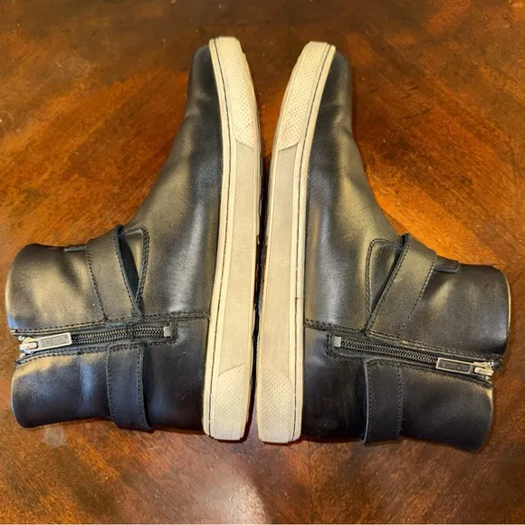 Harley-Davidson Bateman Harness D84707 Womens Black Leather Motorcycle Boots 8.5