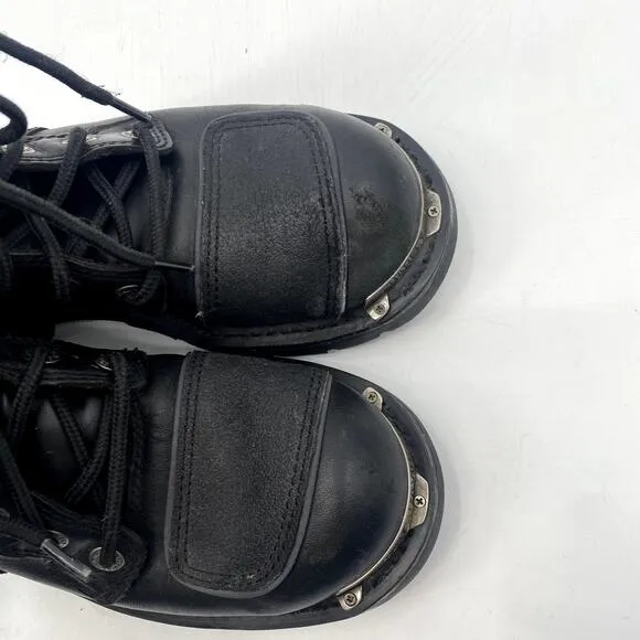 Harley Davidson Black Motorcycle Combat Boots
