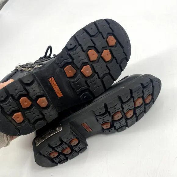 Harley Davidson Black Motorcycle Combat Boots