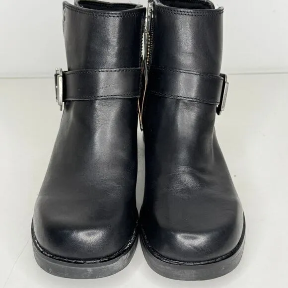 Harley Davidson Boots Womens 9 Khari Motorcycle Riding Black Leather D84180 New
