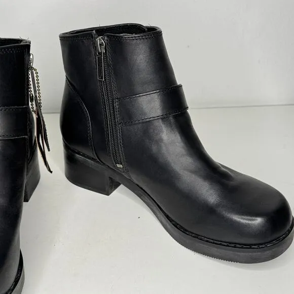 Harley Davidson Boots Womens 9 Khari Motorcycle Riding Black Leather D84180 New