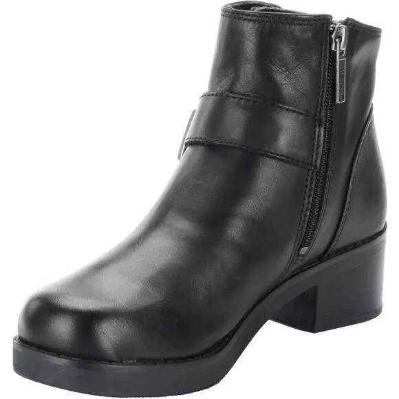 Harley Davidson Boots Womens 9 Khari Motorcycle Riding Black Leather D84180 New