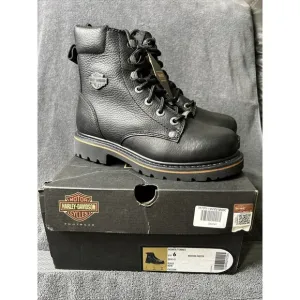 Harley Davidson Boots Women’s Size 6 Black Leather Riding Motorcycle NWT