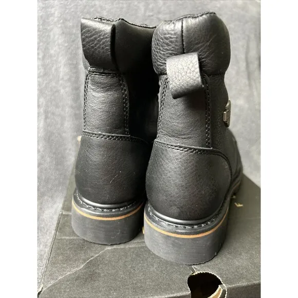 Harley Davidson Boots Women’s Size 6 Black Leather Riding Motorcycle NWT