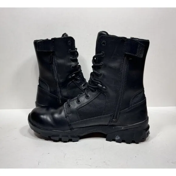 Harley Davidson Britford Motorcycle Boots Side-Zip Waterproof Men’s Size 10 M