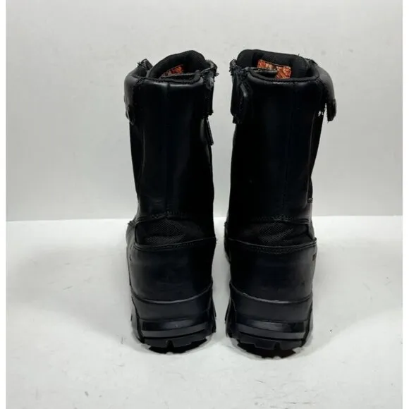 Harley Davidson Britford Motorcycle Boots Side-Zip Waterproof Men’s Size 10 M