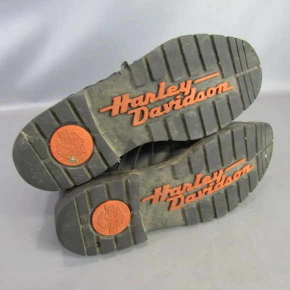 Harley Davidson Chad St Motorcycle Boots Men's Size 13 Leather Biker D93176