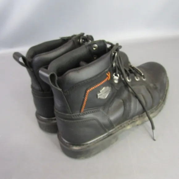 Harley Davidson Chad St Motorcycle Boots Men's Size 13 Leather Biker D93176