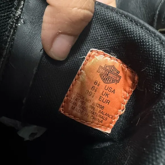 Harley-Davidson CHRISTA Motorcycle Boot Size 8 1/2