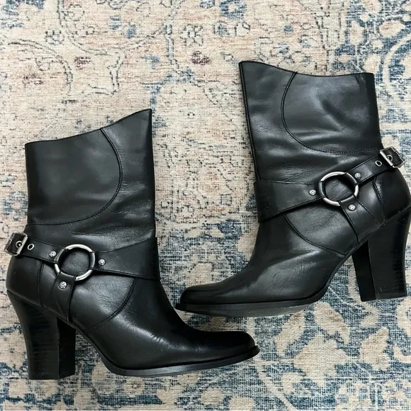 Harley Davidson Darla Harness Motorcycle Boot
