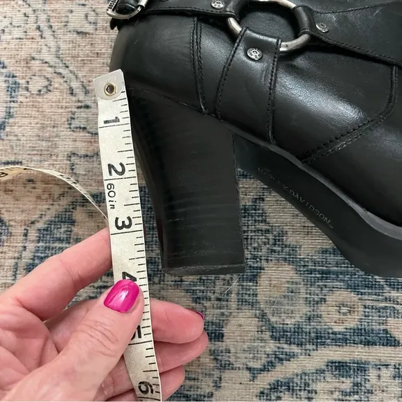 Harley Davidson Darla Harness Motorcycle Boot
