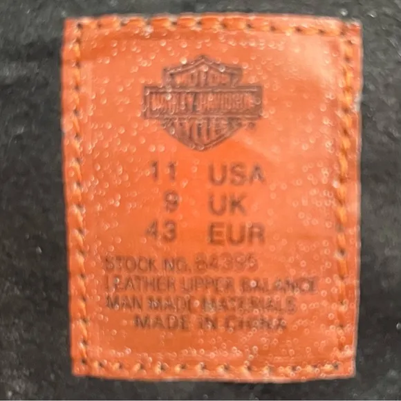 Harley Davidson Darla Harness Motorcycle Boot