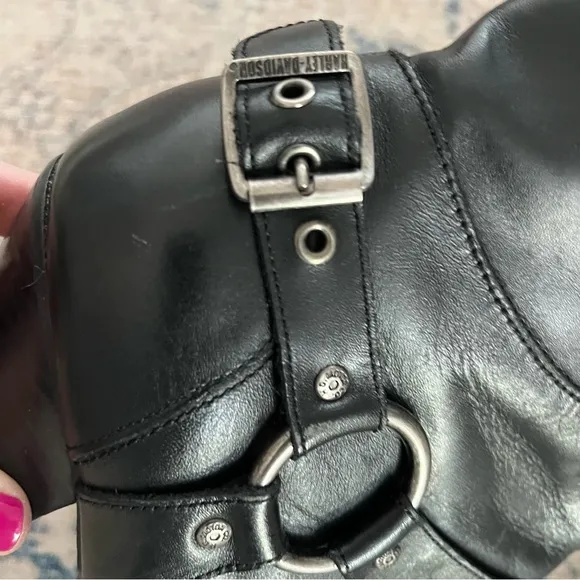 Harley Davidson Darla Harness Motorcycle Boot