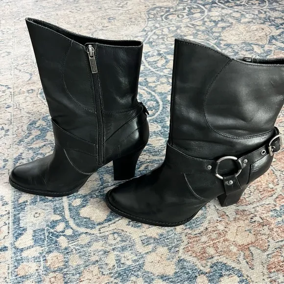 Harley Davidson Darla Harness Motorcycle Boot