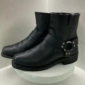 Harley-Davidson El Paso Harness 7” Motorcycle Boots Size 11.5M Side Zip