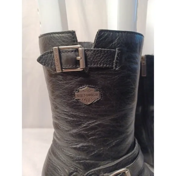 HARLEY DAVIDSON Leather women's boots