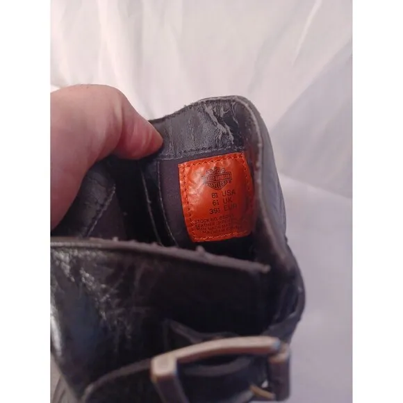 HARLEY DAVIDSON Leather women's boots