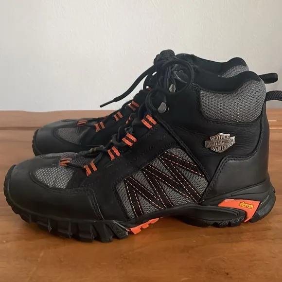Harley Davidson Men’s Collin Performance Motorcycle Boots Size 10