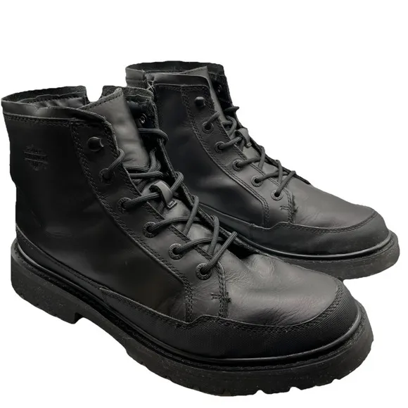 Harley Davidson Mens Dalton Boots Motorcycle Black Size 11.5 M Leather D93806