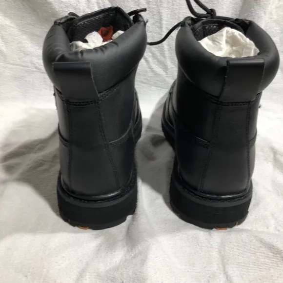 Harley Davidson Men’s Drive Motorcycle Steel Toe Black Boots D91144