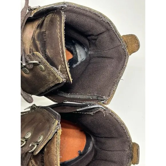 Harley-Davidson Mens Hagerman Brown Motorcycle Boots Size 8 D93470