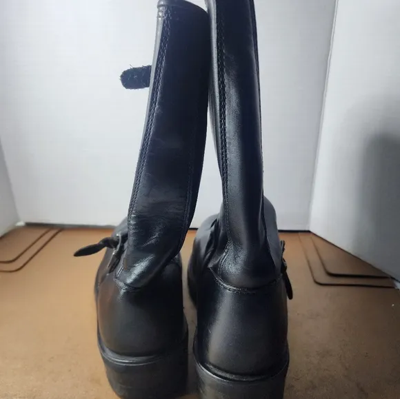 Harley Davidson Men’s Leather Motorcycle Riding Boots Size 9