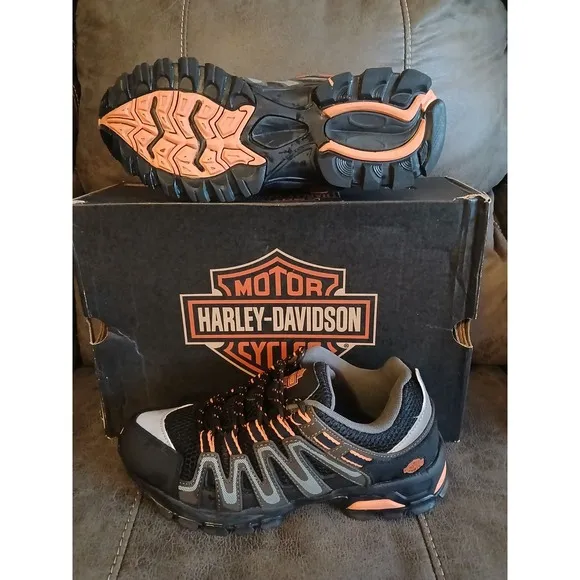 Harley-Davidson Mens Size 9 Chase Nylon Athletic Hiking NEW Shoes D93009 #838