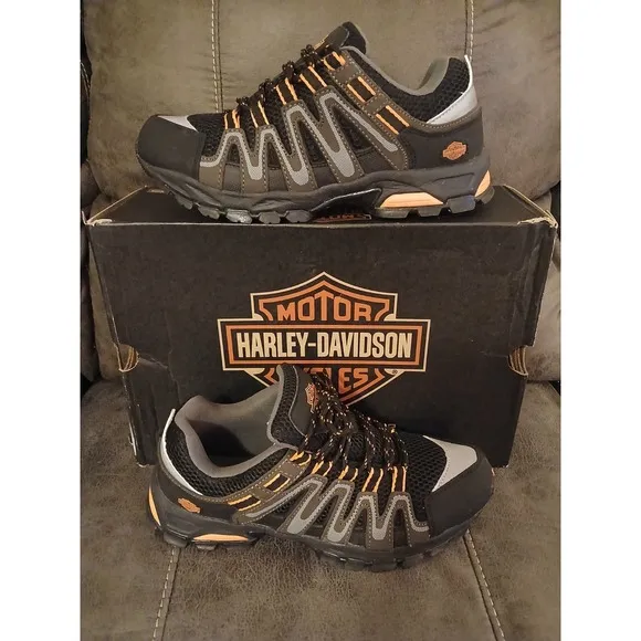 Harley-Davidson Mens Size 9 Chase Nylon Athletic Hiking NEW Shoes D93009 #838