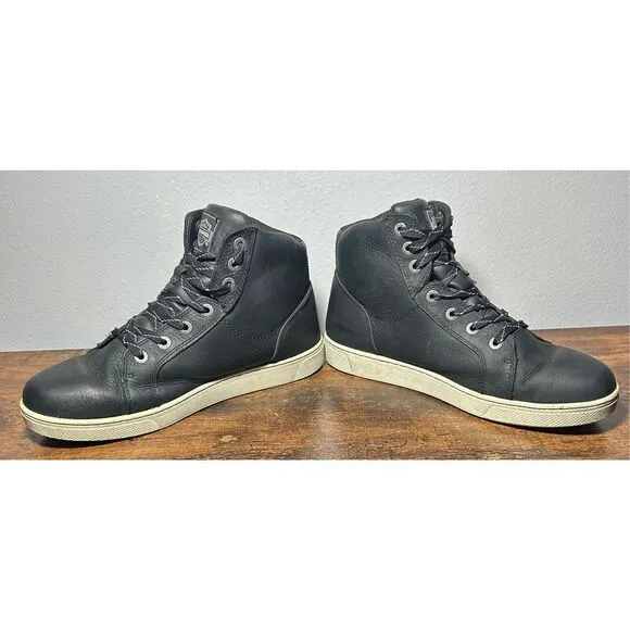 Harley-Davidson Men's Midland Black WP Motorcycle Boots D96165 Sz 9.5M